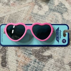 Babiators heart sunglasses 0-2 years pink